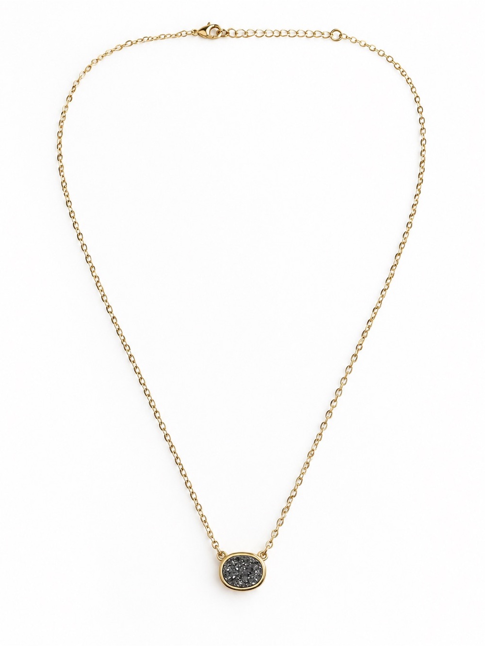 Sonya Renee Mini Druzy Pendant Necklace